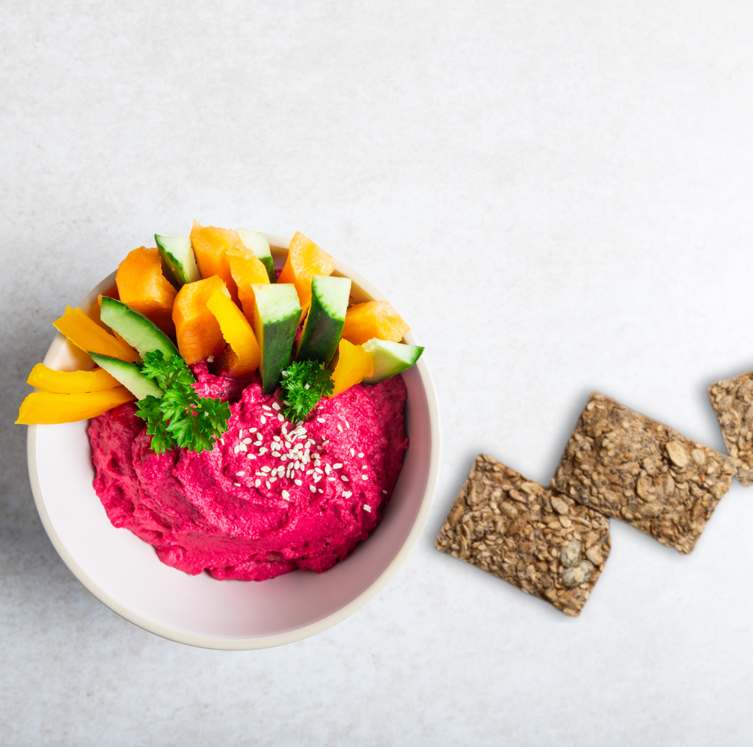 Houmous rose