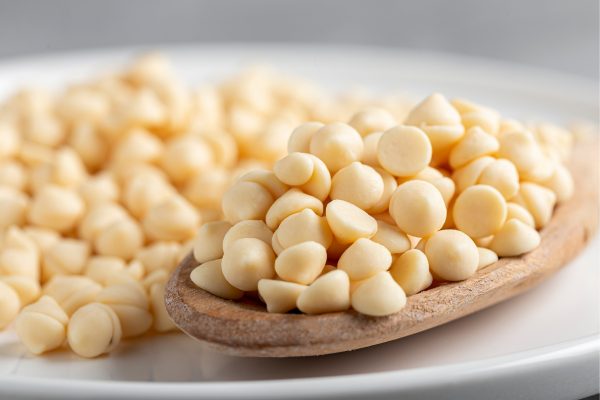 AUZE - Brisures blanches de beurre de cacao (végétalien)