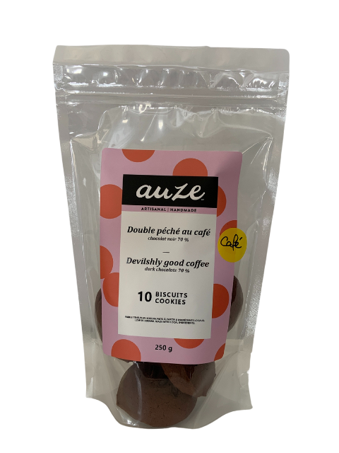 Biscuits AUZE - Double péché au café