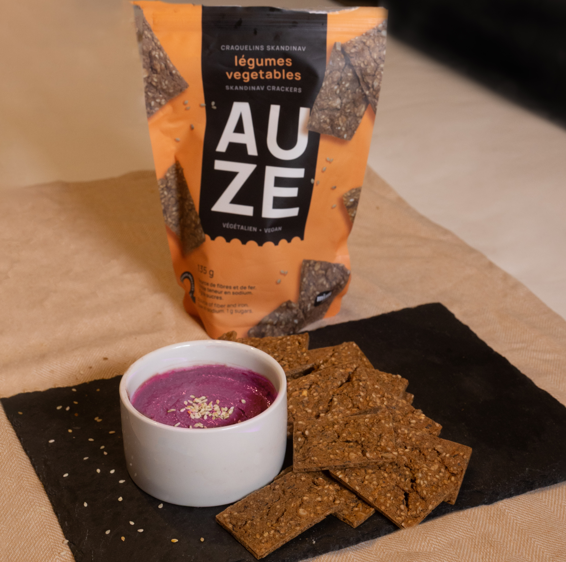Craquelins Skandinav AUZE - Légumes