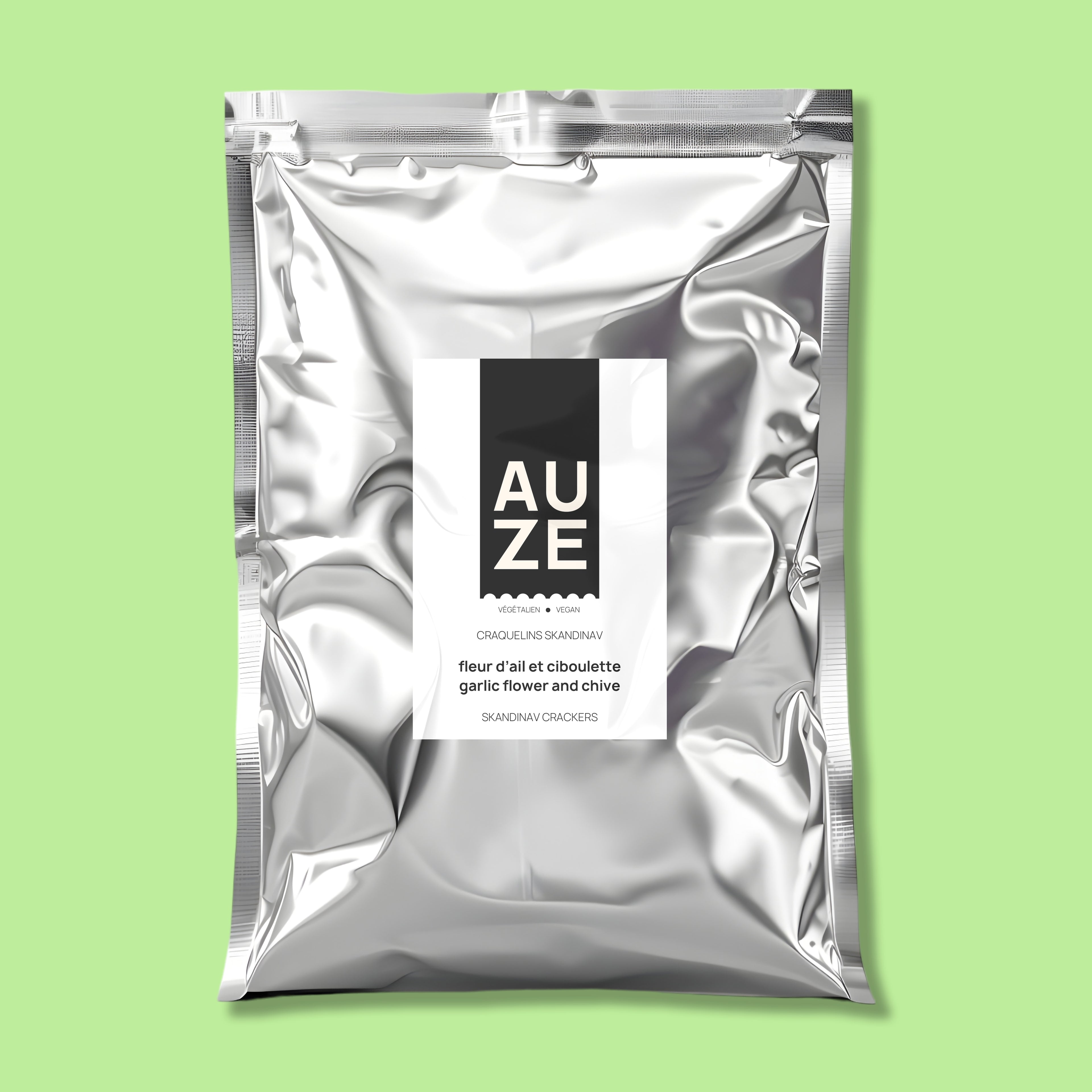 Craquelins Skandinav AUZE - Fleur d'ail et ciboulette