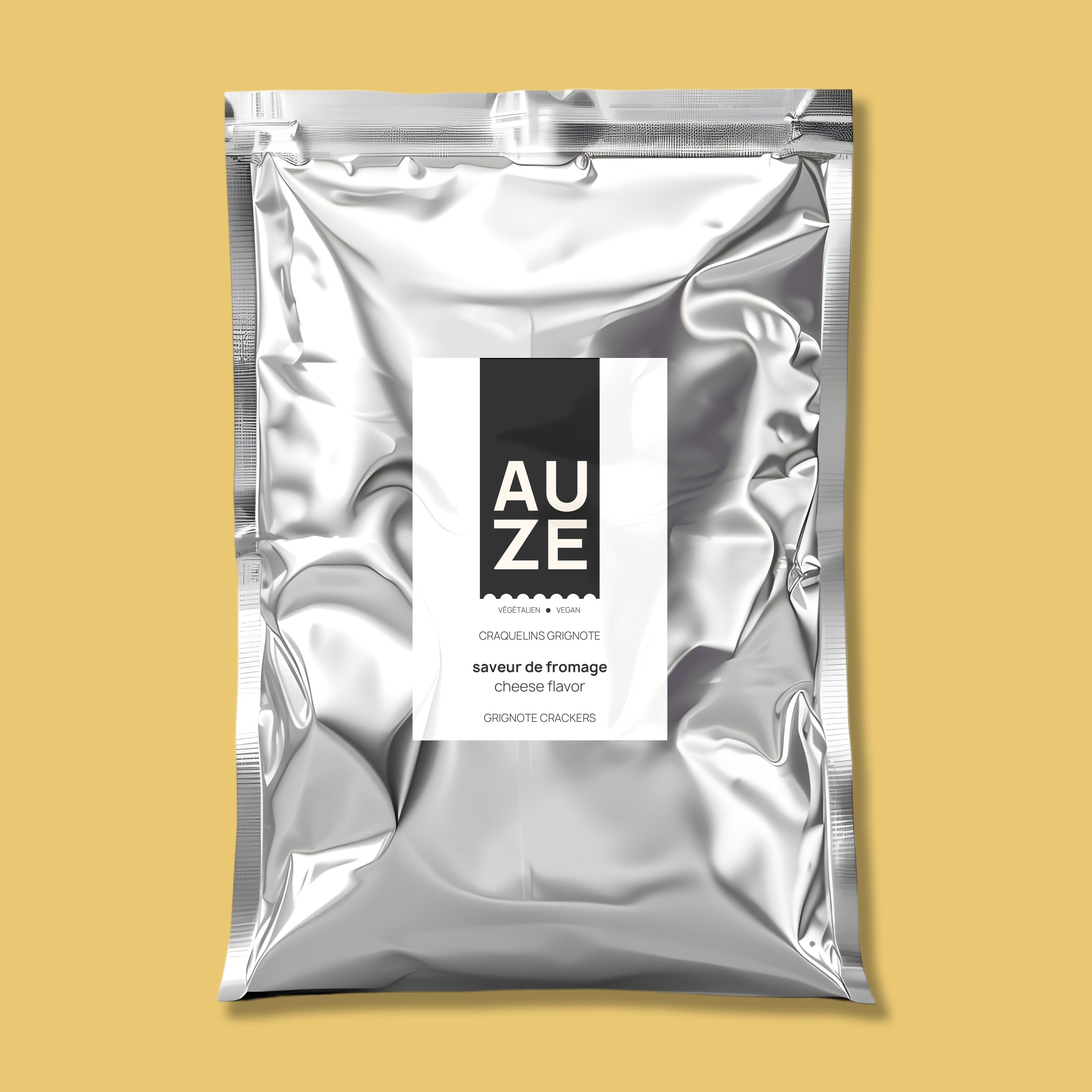 Craquelins Grignote AUZE - Saveur de fromage (levure alimentaire)