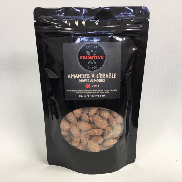 Saveur primitive - Amandes à l'érable