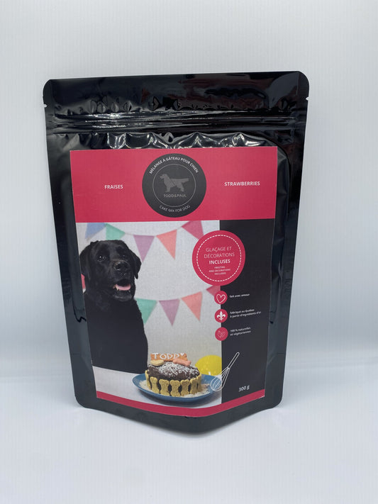 Todd & Paul - Mélange gâteau d'anniversaire aux fraises